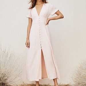 TVF for Diane Von Furstenberg Pink Dress, Size 4